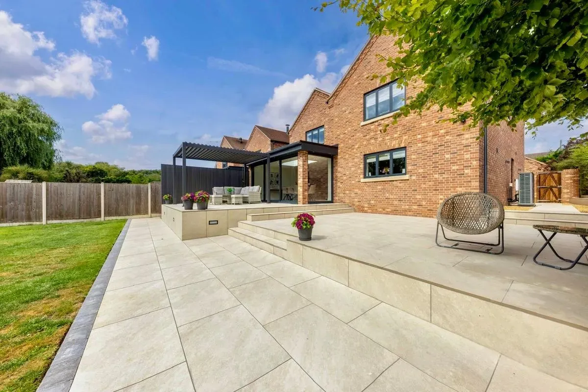 Driveway installation in Norfolk by Hilton & Green Landscaping