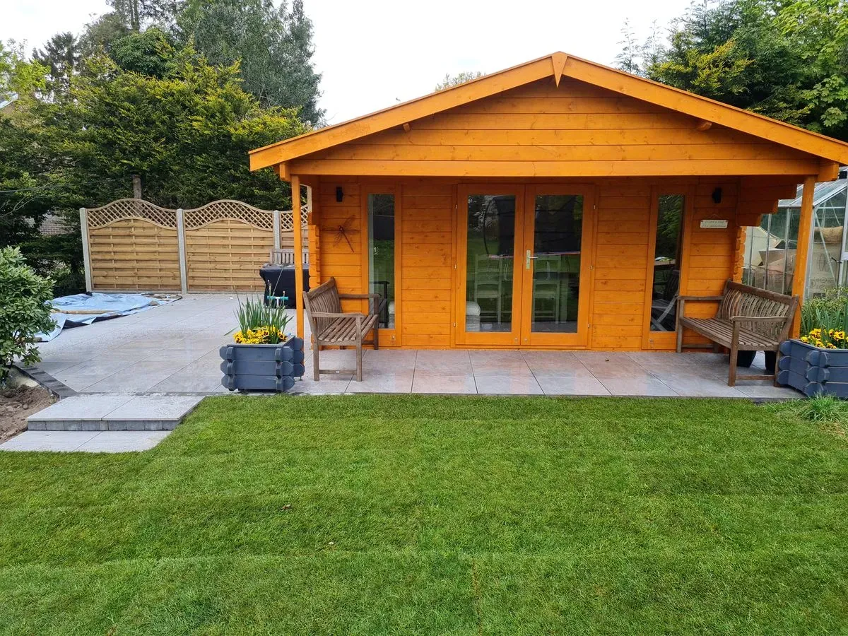 Driveway installation in Norfolk by Hilton & Green Landscaping