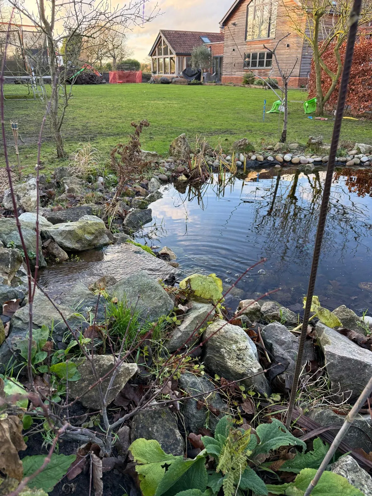 Landscaping project in Norfolk by Hilton & Green Landscaping