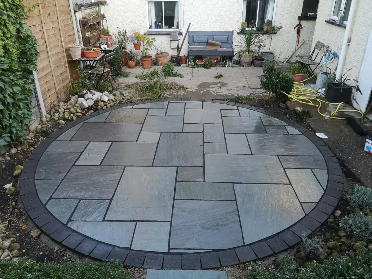 Landscaping project in Norfolk by Hilton & Green Landscaping