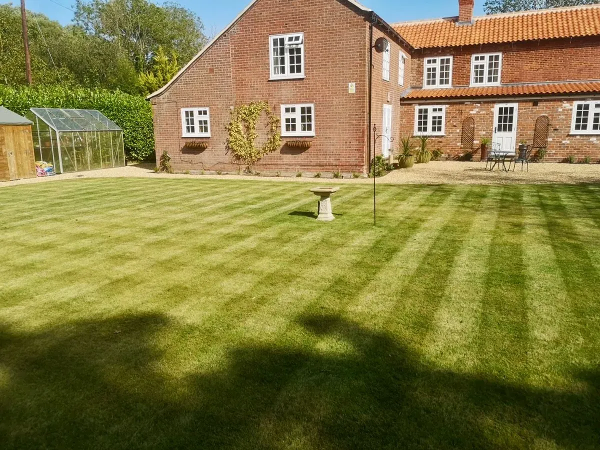 Lawn laying and turfing in Norfolk by Hilton & Green Landscaping